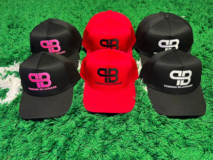 PB Classic Hat Black/Pink Logo